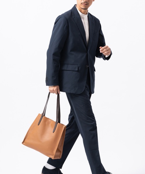 ムラ MURA ブラックレザートートバッグ ビジネスバッグ A４収納可 MURA（ムラ） トートバッグ シュリンクレザー 本革 a4 大容量 トート