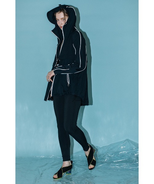 アウラアイラ 2WAYラッシュガードフーディー 2WAY RASH GUARD HOODIE — aulaaila