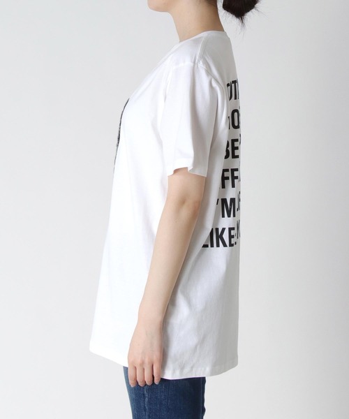 simeon farrar Tシャツ SIMEON FARRAR tシャツ / CAT PATCH T-shirt ＠ レディース