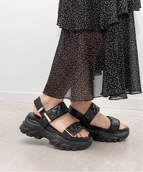 RANDA（ランダ） サンダル キルティングスポーツサンダル レディース