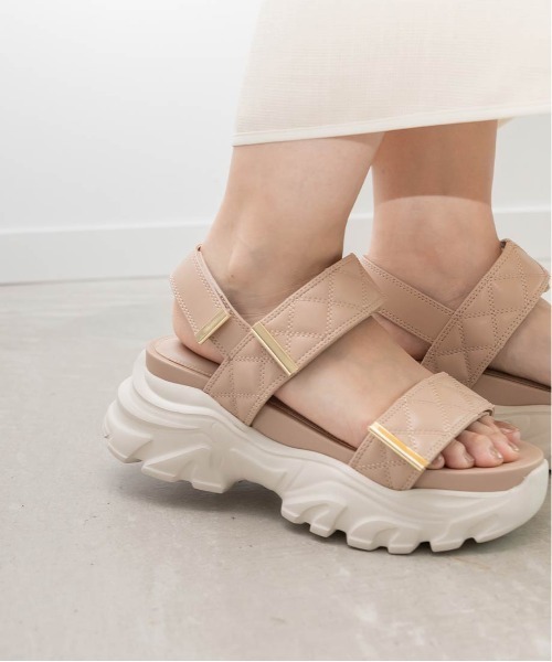 RANDA（ランダ） サンダル キルティングスポーツサンダル レディース