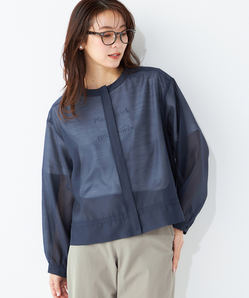 新品タグ付ella シアーブルゾン 新品タグ付ella シアーブルゾン