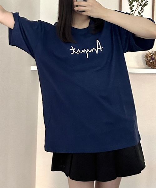 tシャツ タイダイフロントロゴTシャツ レディース メンズ MASONPRINCE tシャツ オーバーサイズフロントロゴ＆808プリントT