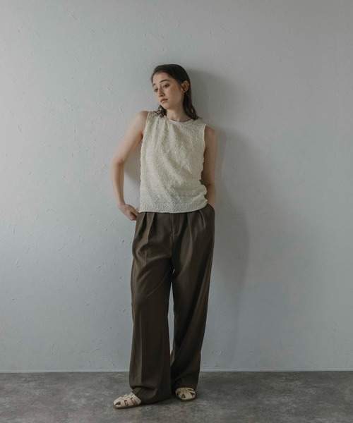 トップス Mei shirring tops HOT HAN POLEWEAR