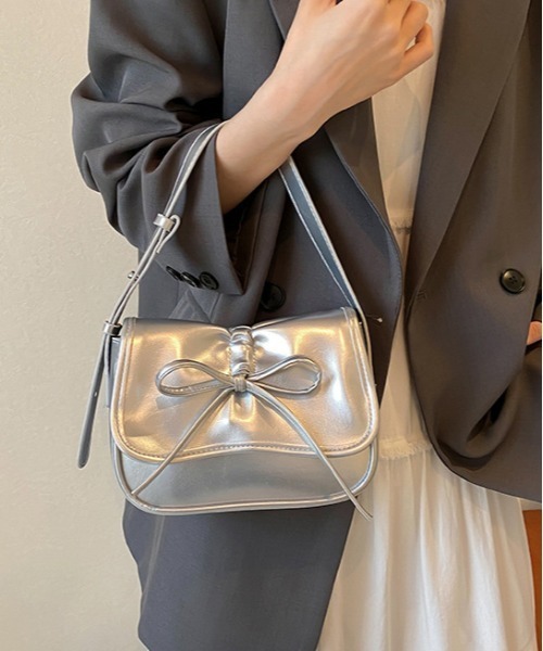 gossip!ロサンゼルス ショルダーバッグ バッグ Y2K 紐リボン