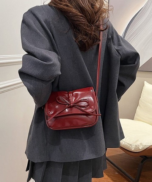 gossip!ロサンゼルス ショルダーバッグ バッグ Y2K 紐リボン