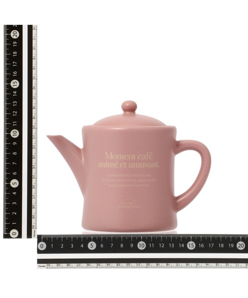 Francfranc（フランフラン） 食器 ルカフェ ティーポット ピンク