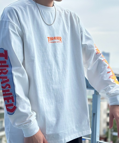 THRASHER スパイダー ロンT スペードタグ Lサイズ - メルカリ
