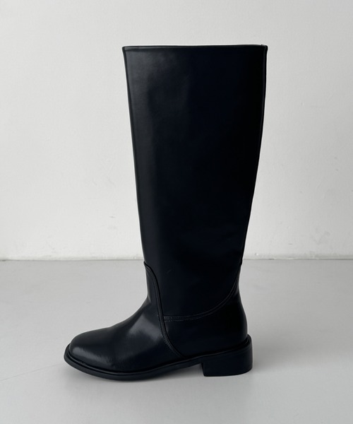 CANAL JEAN（キャナルジーン） ブーツ El mar レザーロングブーツ