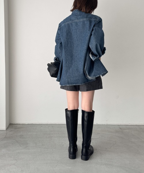 【miggy様限定】 CANAL JEAN El mar レザーロングブーツ CANAL JEAN（キャナルジーン） ロング ブーツ El mar レザーロング