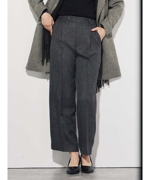 Perfect Suit FActory スラックス パンツ ヴィンテージツイード