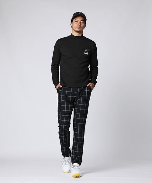 Psycho Bunny（サイコバニー） tシャツ 「GOLF」リンクスジャガード