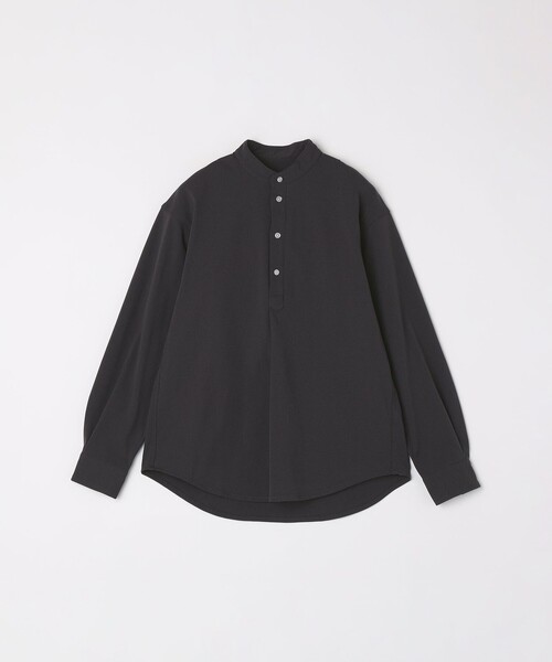 SHIPS any バンドカラースキッパーシャツ カーキ サイズ36*ED977 SHIPS any バンドカラースキッパーシャツ カーキ サイズ36*ED977