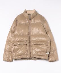 Y2K 変形ボリュームダウンジャケット　ボリュームネックデザイン　カーキ roial ダウンジャケット ダウン DOWN JACKET/ROIAL(ロイアル
