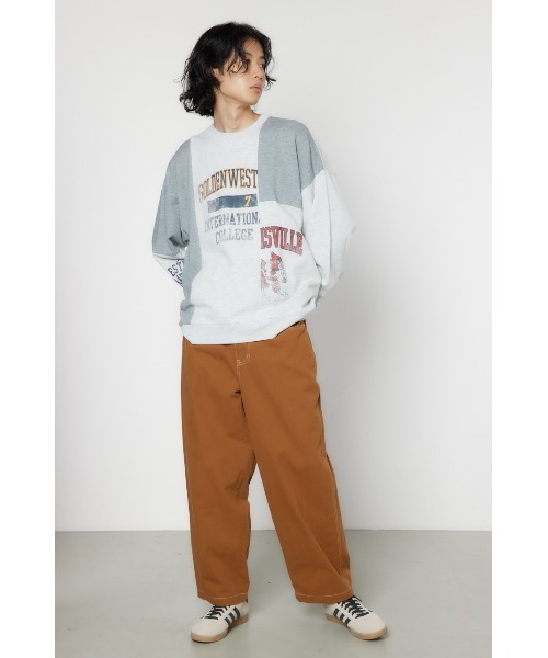 RODEOCROWNS/パンツ RODEO CROWNS WIDE BOWL パンツ color stitching pants メンズ