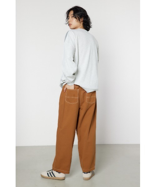 RODEO CROWNS WIDE BOWL パンツ color stitching pants メンズ
