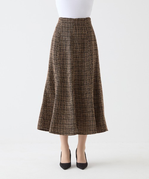 Tuche スカート Tuche/トゥシェ ハレの日style ミックスツイード