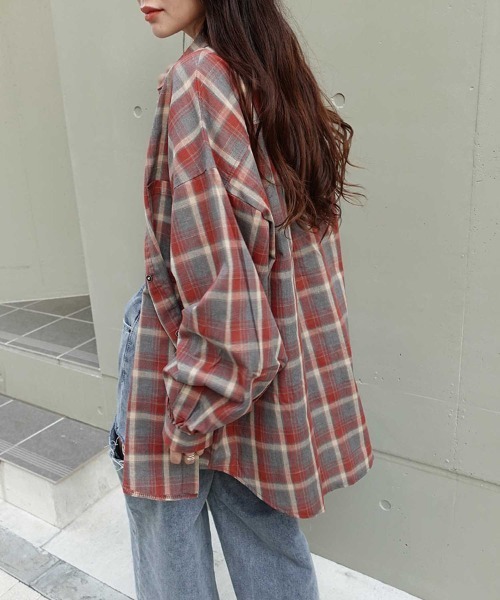 ✦未使用✦ダックス オーバーサイズ チュニック ブラウス ハウス