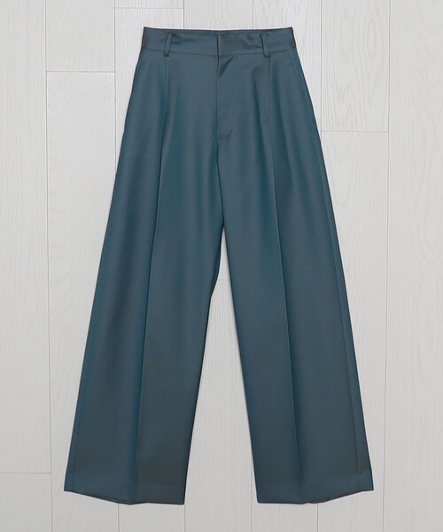 H BEAUTY&YOUTH UNITED ARROWS パンツ 「H」ギャバ バギーパンツ