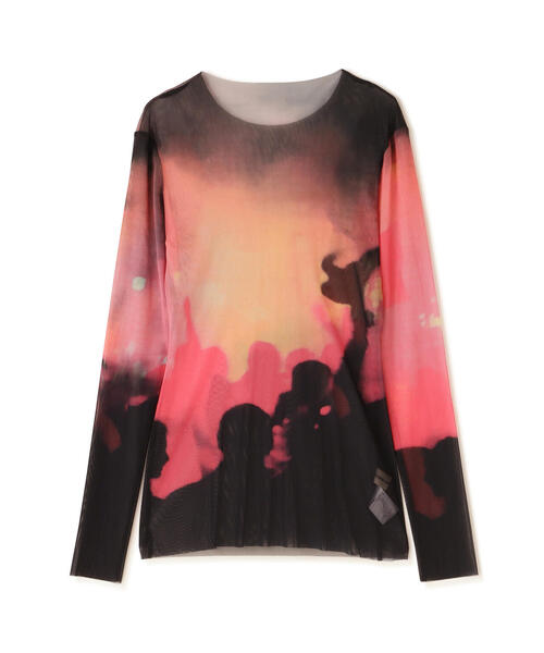 tシャツ VOLTAGE CONTROL FILTER/ヴォルテージコントロールフィルター/PHOTO PRINT POWER NET LS レディー VOLTAGE CONTROL FILTER tシャツ FILTER/ヴォルテージ