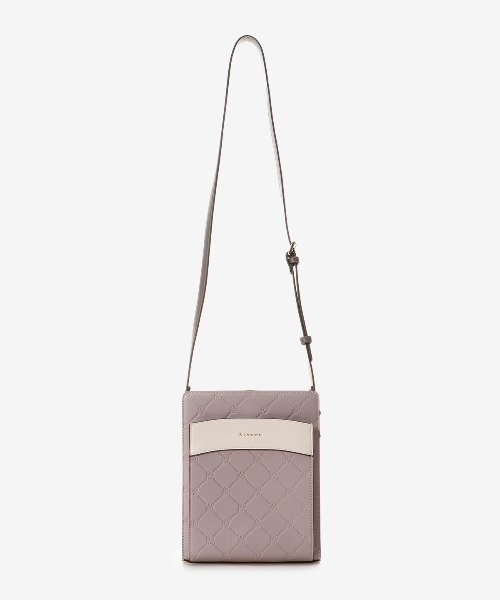 & chouette（アンドシュエット） ショルダーバッグ バッグ 型押し 