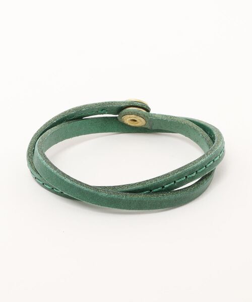 フラダンス 【レザーファーン】ブレスレット 2個セットl. フラダンス