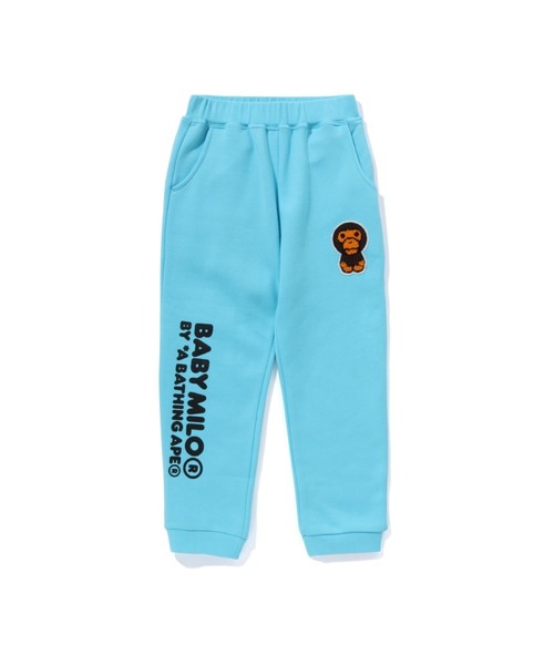 A BATHING APE パンツ BABY MILO PATCH SWEAT PANTS キッズ 子供服