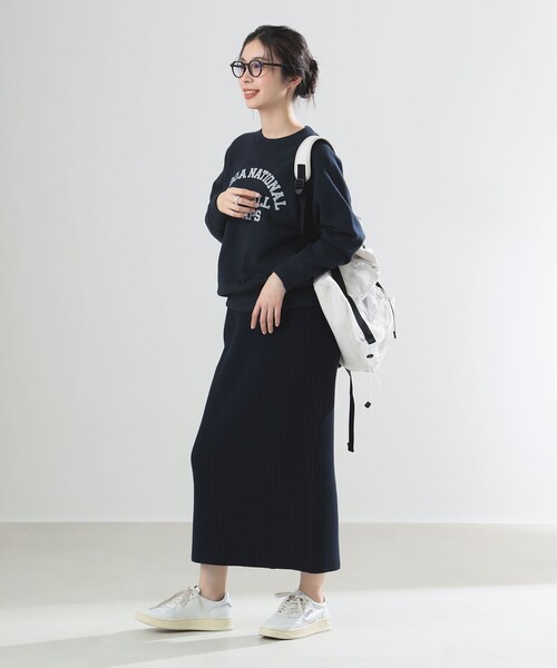 Demi-Luxe BEAMS トレーナー スウェット AK+1 / ロゴ プル