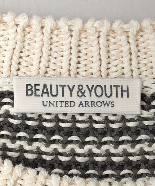 ニット セーター 「ウォッシャブル」コットンギマクルーネックニット レディース BEAUTY＆YOUTH UNITED ARROWS セーター ニット ギマコットン