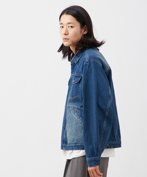 BC.STOCK☆オーバーサイズ デニムジャケット オーバーサイズ CARRY POCKET デニムジャケット（デニム