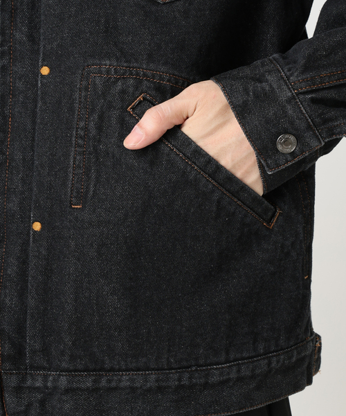 B.C STOCK デニムジャケット gジャン 12.5oz ジップ メンズ : ZOZOTOWN