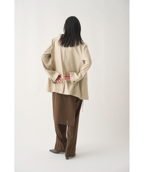 MIESROHE｜ボクシーノーカラーJK | Rakuten Fashion(楽天