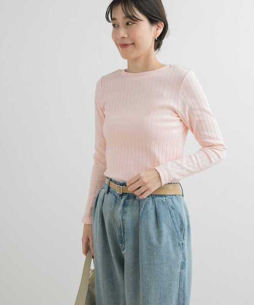 URBAN RESEARCH DOORS tシャツ 針抜き長袖カットソー レディース