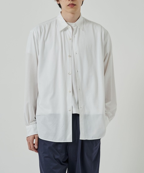 KANEMASA PHIL 半袖シャツ KANEMASA.PHIL × YUTHANAN 24SS 刺繍半袖シャツ カネマサフィル