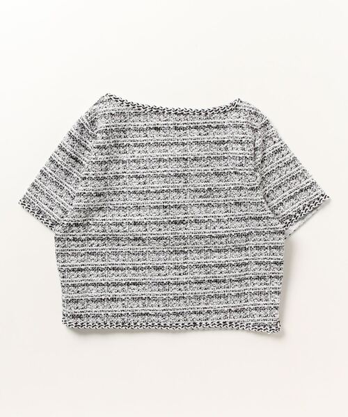 「FREE STYLISTS」 「r・x・d」ツイードジャケット L ライトブルー レディース_画像2