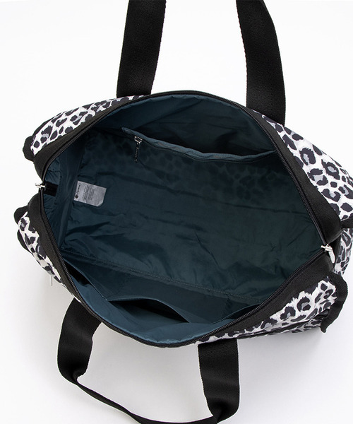 LeSportsac ボストンバッグ DELUXE MED WEEKENDER ニュートラル