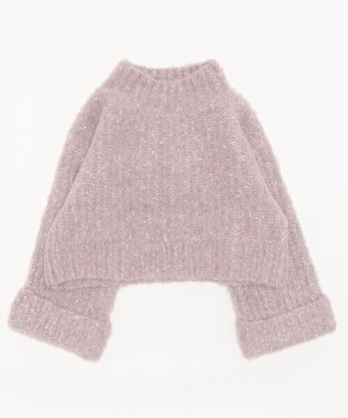 「31 Sons de mode」 長袖ニット 36 ラベンダー レディース_画像2