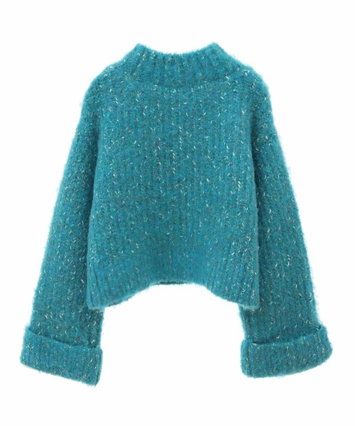 「31 Sons de mode」 長袖ニット 36 ラベンダー レディース_画像3