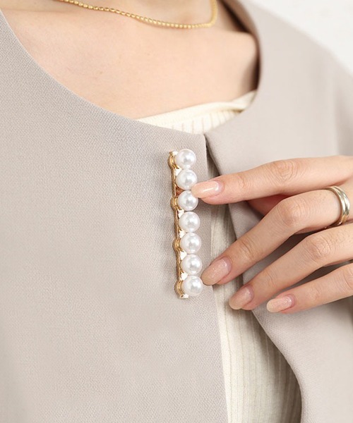 ブローチ パールマグネットブローチ レディース | LUMIRA（アパレル） | 02