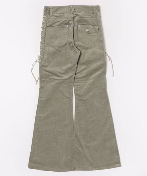 「TINA：JOJUN」 コーデュロイパンツ S グレー レディース_画像2