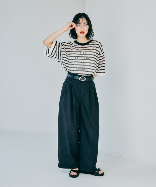 LEPSIM かつこ企画 プリントパンツ LEPSIM｜サテンプリントパンツ | Rakuten Fashion(楽天