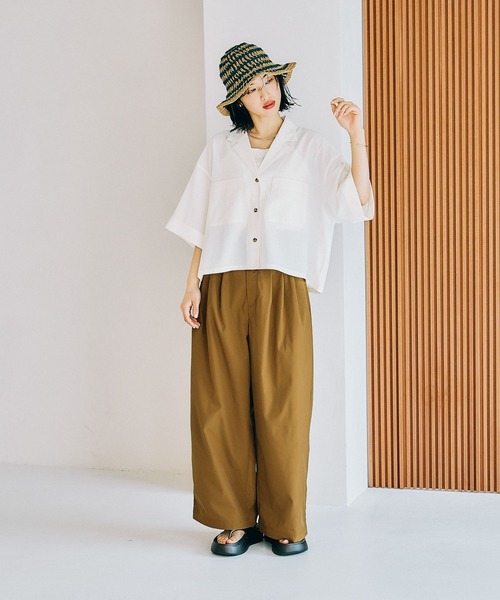 【LEPSIM】3タックデザインパンツ LEPSIM｜3タックデザインパンツ | Rakuten Fashion(楽天