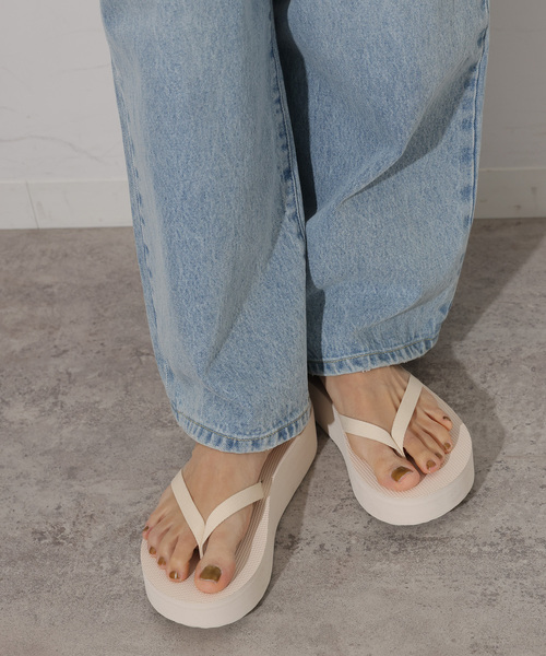 Teva サンダル 「Teva/テバ」Flatform Sandal Slim：サンダル