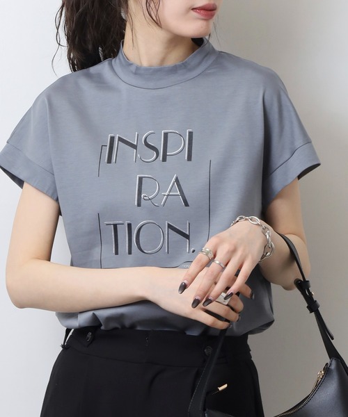 ブローディア BRODIAEA PREMIUMスムース 立体刺繍ロゴ半袖Tシャツ （ピンク） ブローディア BRODIAEA PREMIUMスムース 立体刺繍ロゴ半袖T