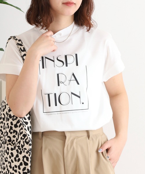 ブローディア BRODIAEA ロゴプリント半袖Tシャツ【日本製】 （エメラルド） ブローディア BRODIAEA ロゴプリント半袖Tシャツ【日本製