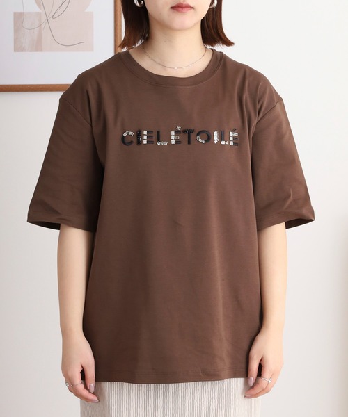 00’s古着 レタリング 英字 ビーズ スパン 刺繍 デコ チビTシャツ 90s】 PIKO ピコ 半袖Tシャツ シングルステッチ オールドサーフ