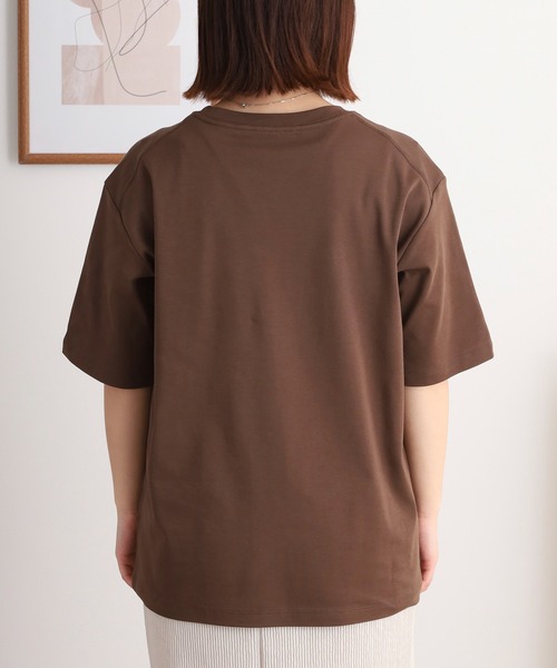 hunch tシャツ ビーズ刺繍ロゴTシャツ レディース : ZOZOTOWN