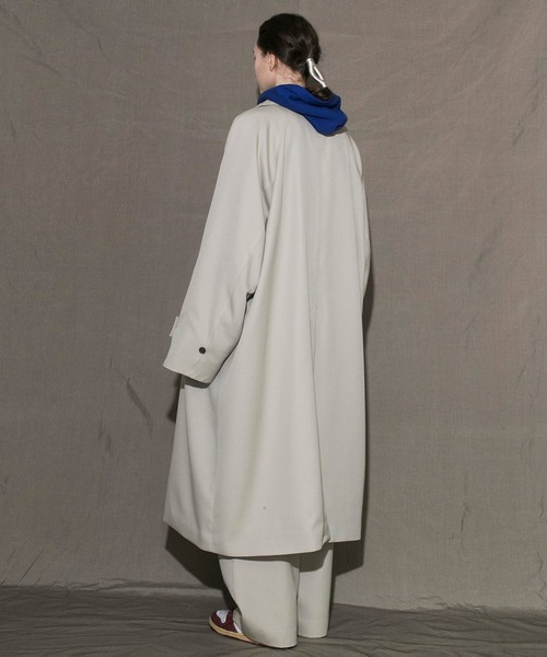 「my beautiful landlet」 ステンカラーコート 0 グリーン メンズ_画像6