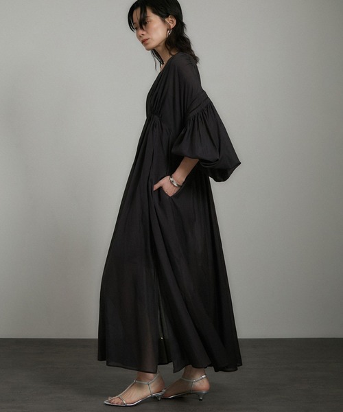 salon adam et rope ワンピース 2way ドレス 黒 ブラック salon adam et rope ワンピース 2way ドレス 黒 ブラック