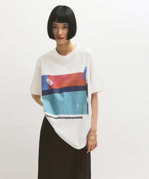 TANG TANG フォトTシャツ　アダムエロペ別注品 TANG tシャツ 「TANG for ADAM ET ROPE'」別注GASATANG